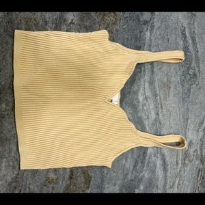 H&M cropped ribbed tank